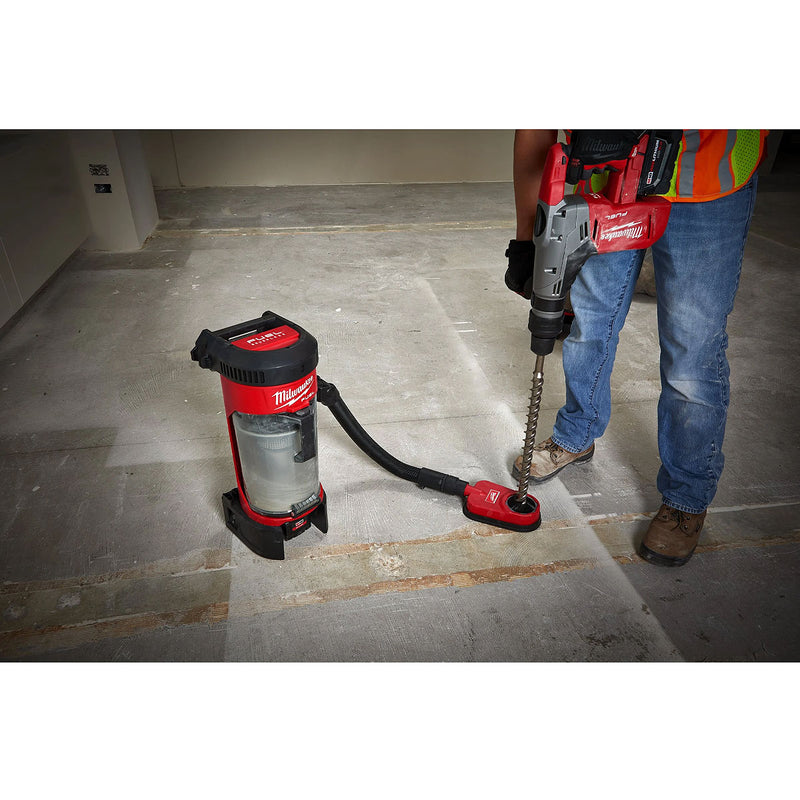 Máy hút bụi đeo vai Milwaukee M18 FBPV dùng Pin 18V, dung tích 3.9 lít, bộ lọc HEPA ( Hút khô )