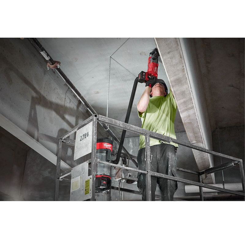 Máy hút bụi đeo vai Milwaukee M18 FBPV dùng Pin 18V, dung tích 3.9 lít, bộ lọc HEPA ( Hút khô )