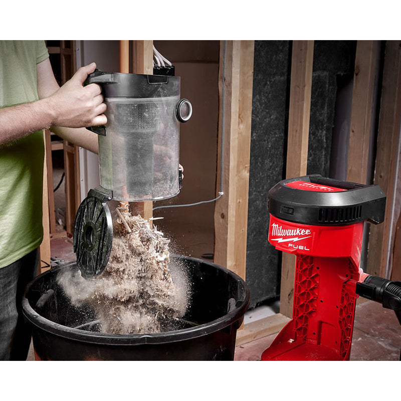 Máy hút bụi đeo vai Milwaukee M18 FBPV dùng Pin 18V, dung tích 3.9 lít, bộ lọc HEPA ( Hút khô )