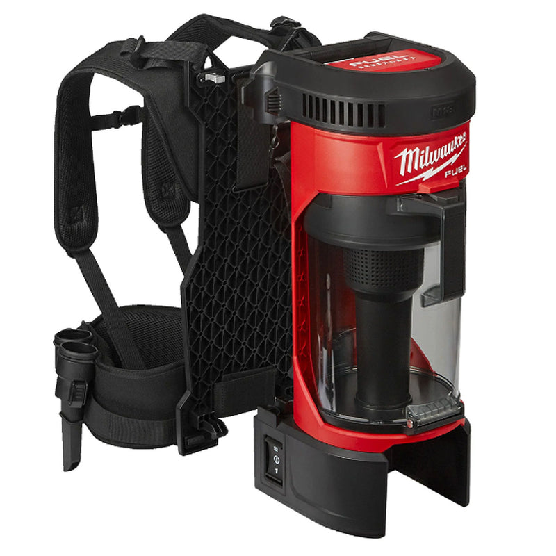 Máy hút bụi đeo vai Milwaukee M18 FBPV dùng Pin 18V, dung tích 3.9 lít, bộ lọc HEPA ( Hút khô )