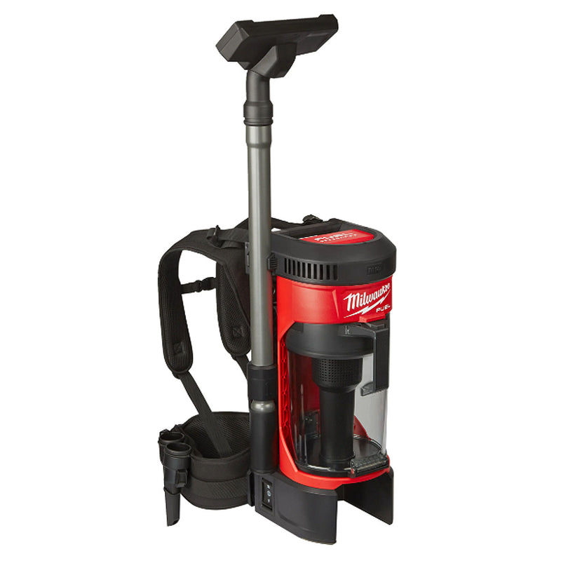 Máy hút bụi đeo vai Milwaukee M18 FBPV dùng Pin 18V, dung tích 3.9 lít, bộ lọc HEPA ( Hút khô )