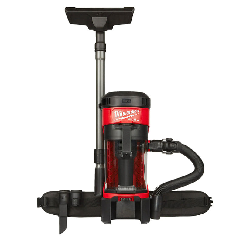 Máy hút bụi đeo vai Milwaukee M18 FBPV dùng Pin 18V, dung tích 3.9 lít, bộ lọc HEPA ( Hút khô )