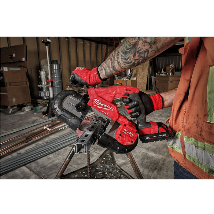 Máy cưa vòng Milwaukee M18 FBS85 dùng Pin 18V, khả năng cắt 85mm