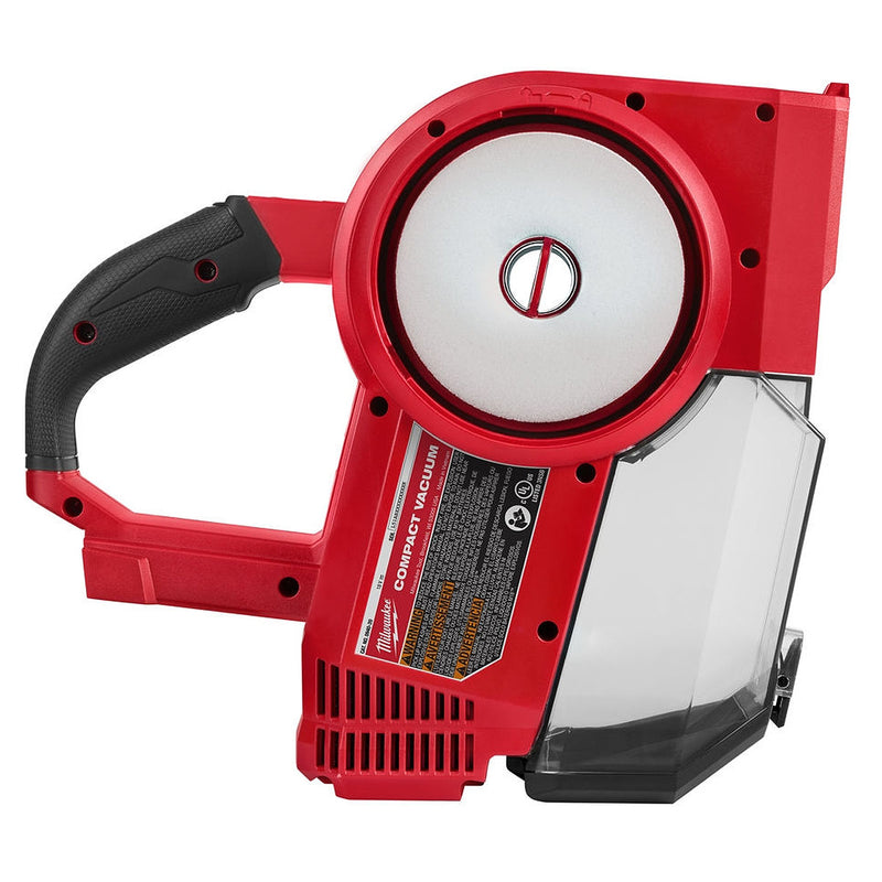 Máy hút bụi cầm tay Milwaukee M18 FCVL dùng Pin 18V, dung tích 0.95 Lít, bộ lọc HEPA ( Hút khô )