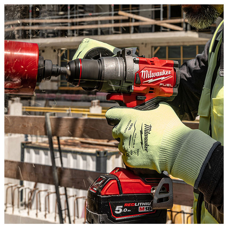 Máy khoan gỗ thép Milwaukee M18 FDD3 dùng Pin 18V, đầu kẹp 13mm