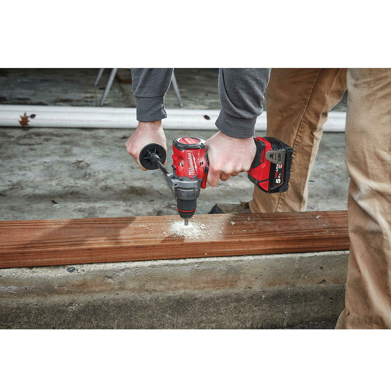 Máy khoan gỗ thép Milwaukee M18 FDD3 dùng Pin 18V, đầu kẹp 13mm