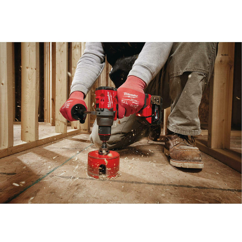 Máy khoan gỗ thép Milwaukee M18 FDD3 dùng Pin 18V, đầu kẹp 13mm