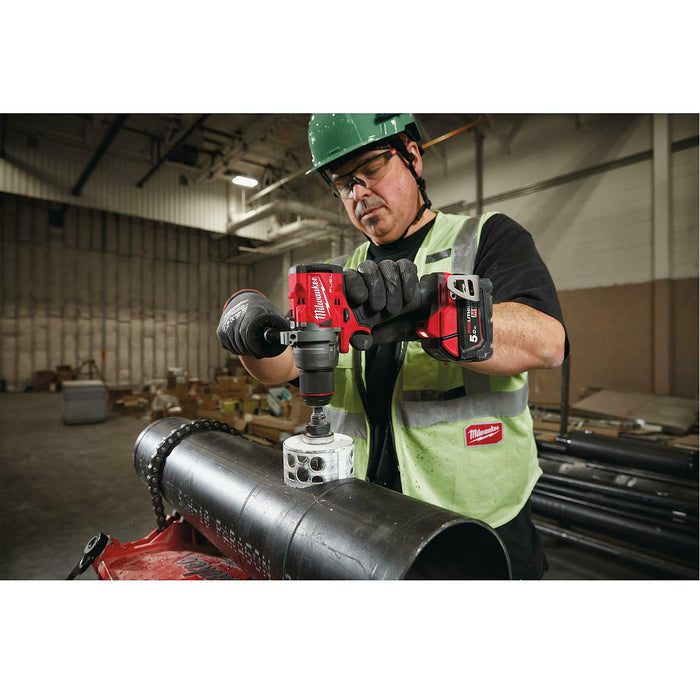 Máy khoan gỗ thép Milwaukee M18 FDD3 dùng Pin 18V, đầu kẹp 13mm