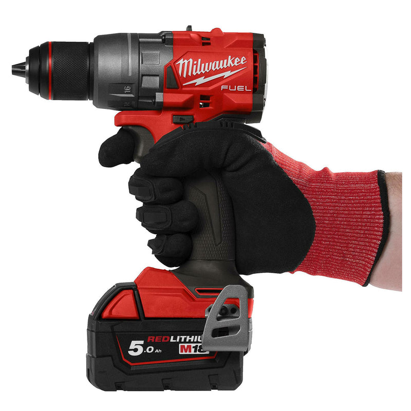 Máy khoan gỗ thép Milwaukee M18 FDD3 dùng Pin 18V, đầu kẹp 13mm