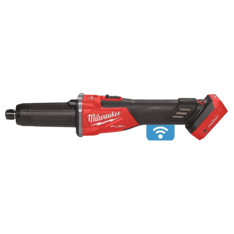 Máy mài khuôn Milwaukee M18 FDGROVB dùng Pin 18V, chấu bóp 6mm - 8mm, đường kính mũi mài 75mm, công tắc trượt, công nghệ ONE-KEY