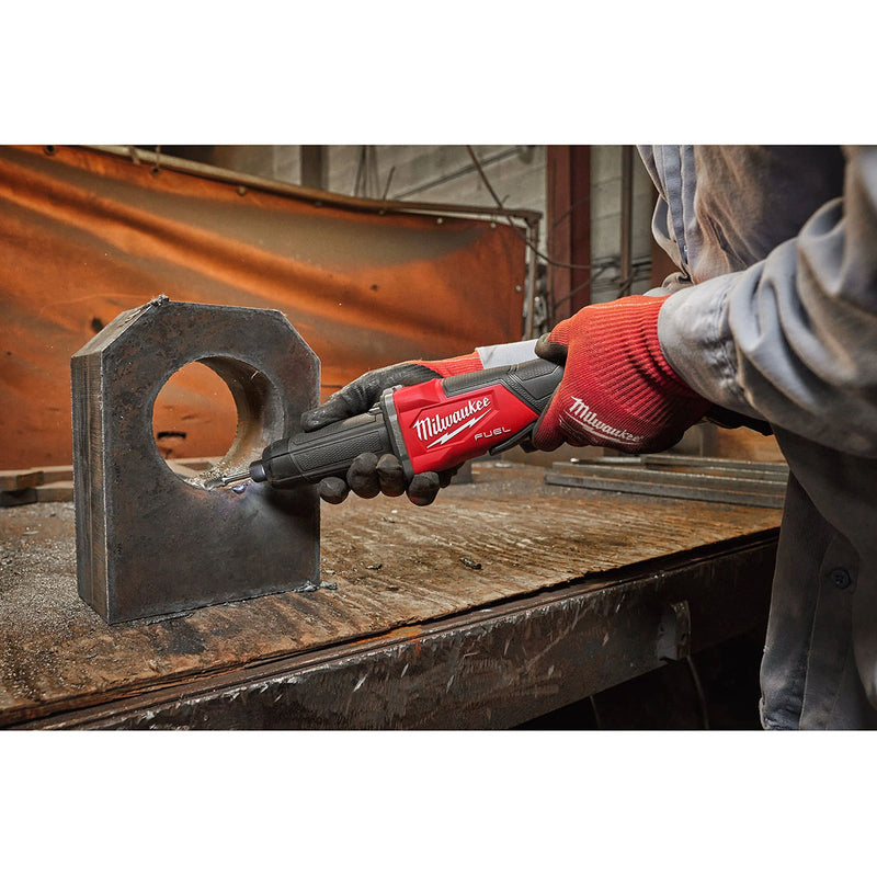 Máy mài khuôn Milwaukee M18 FDGROVB dùng Pin 18V, chấu bóp 6mm - 8mm, đường kính mũi mài 75mm, công tắc trượt, công nghệ ONE-KEY