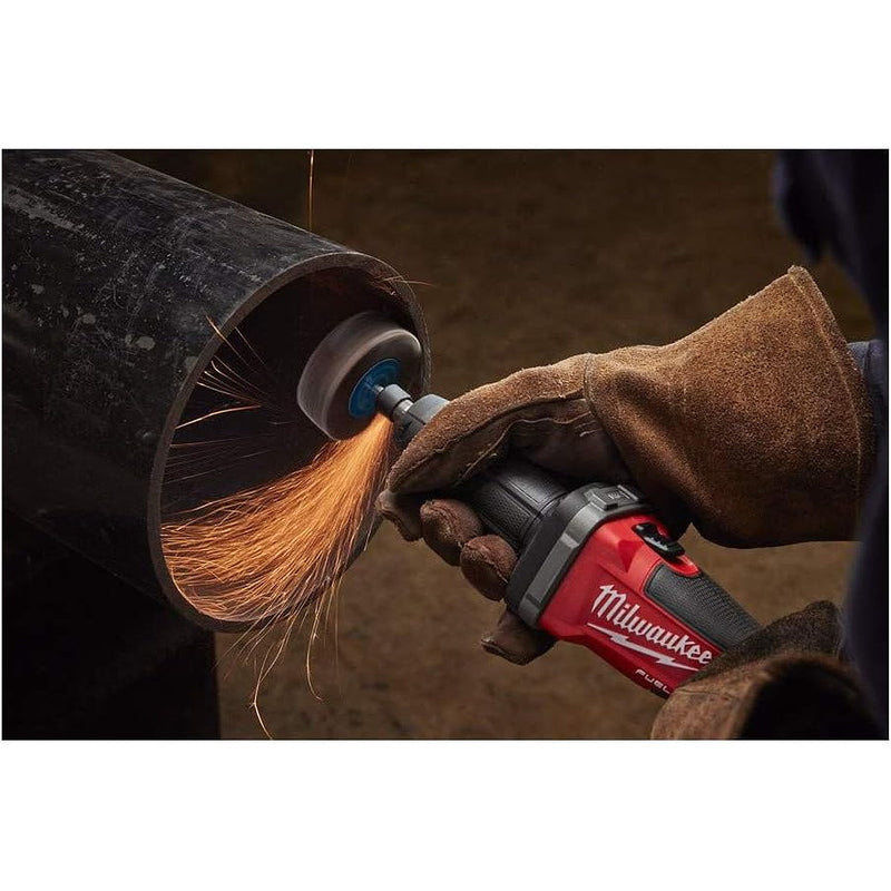 Máy mài khuôn Milwaukee M18 FDG dùng Pin 18V, chấu bóp 6mm - 8mm, công tắc trượt