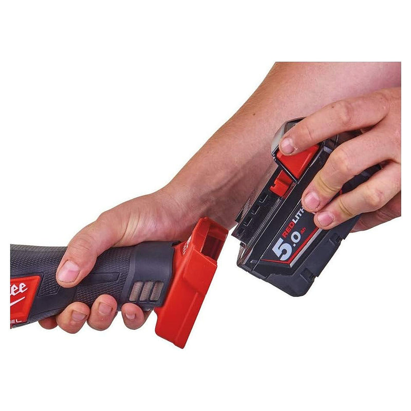 Máy mài khuôn Milwaukee M18 FDG dùng Pin 18V, chấu bóp 6mm - 8mm, công tắc trượt