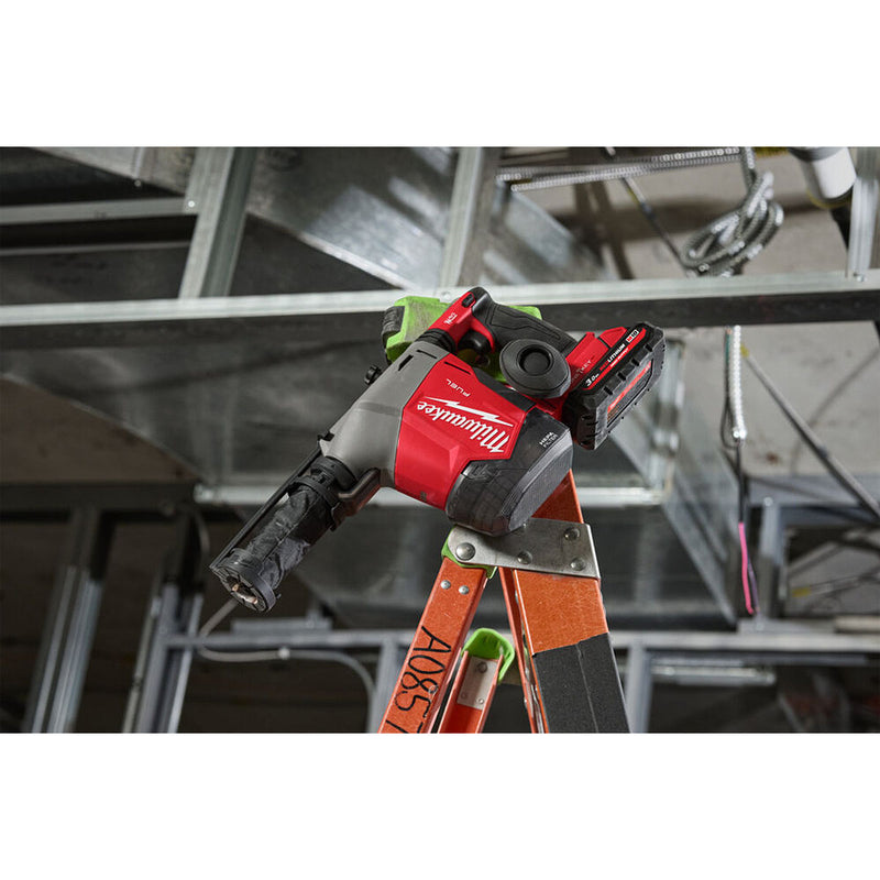 Máy khoan bê tông chuyên dùng khoan trần Milwaukee M18 FHAFOH16 dùng Pin 18V, khả năng khoan 16mm đuôi gài SDS-Plus, công nghệ ONE-KEY