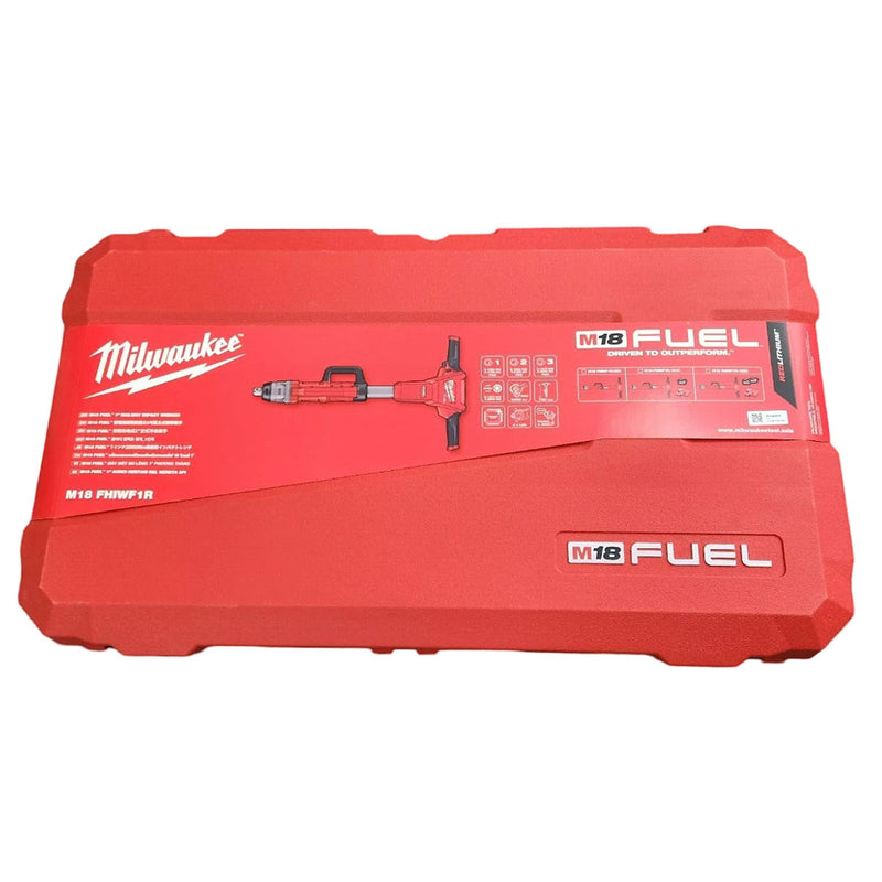 Máy siết bu lông hạng nặng Milwaukee M18 FHIWF1R dùng Pin 18V, cốt 1 inch chuyên dùng trong công nghiệp đường sắt