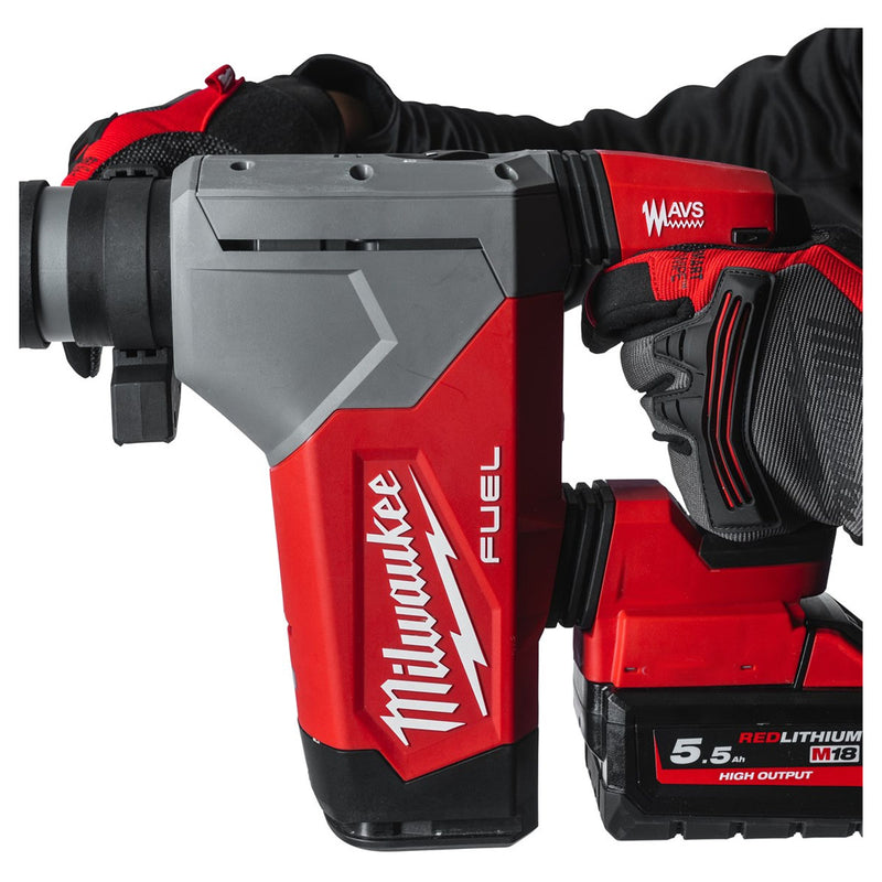 Máy khoan bê tông 3 chức năng Milwaukee M18 FHPX dùng Pin 18V, khả năng khoan 32mm đuôi gài SDS-Plus