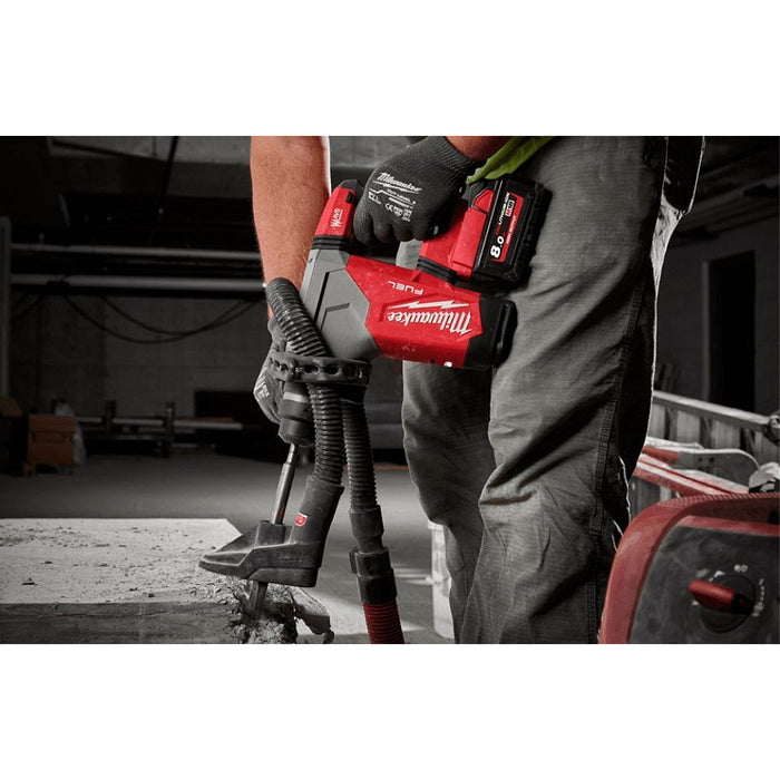Máy khoan bê tông 3 chức năng Milwaukee M18 FHPX dùng Pin 18V, khả năng khoan 32mm đuôi gài SDS-Plus