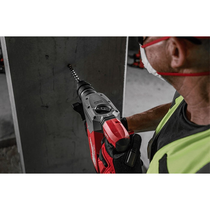 Máy khoan bê tông 3 chức năng Milwaukee M18 FHPX dùng Pin 18V, khả năng khoan 32mm đuôi gài SDS-Plus