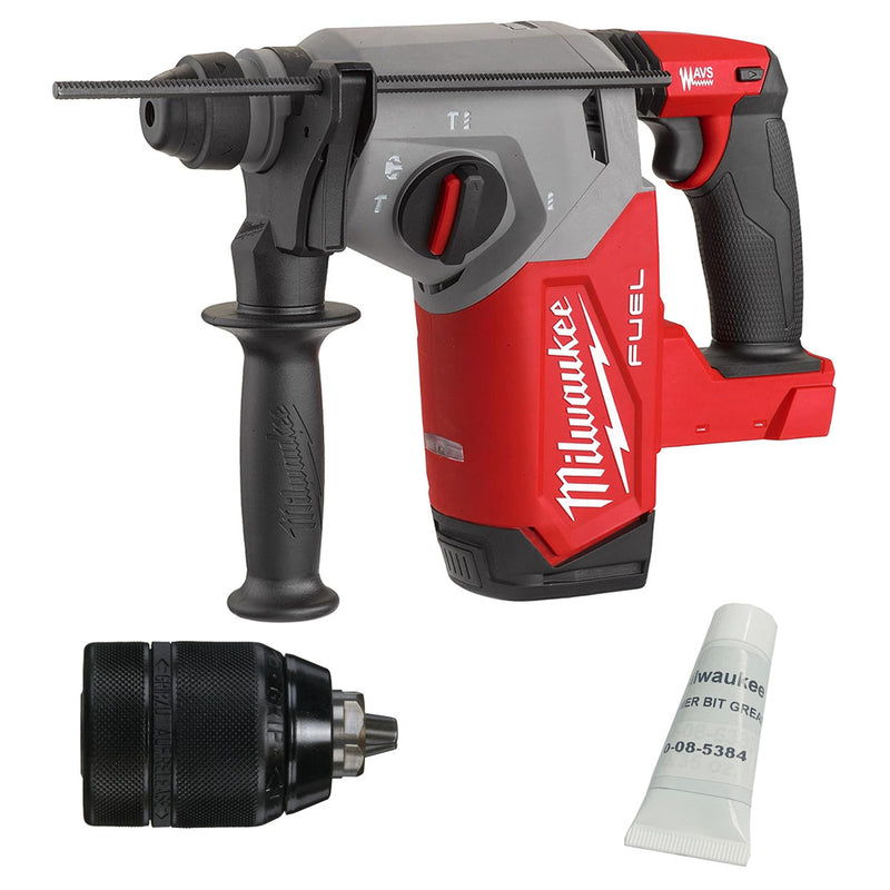 Máy khoan bê tông 3 chức năng Milwaukee M18 FHX dùng Pin 18V, khả năng khoan 26mm đuôi gài SDS-Plus