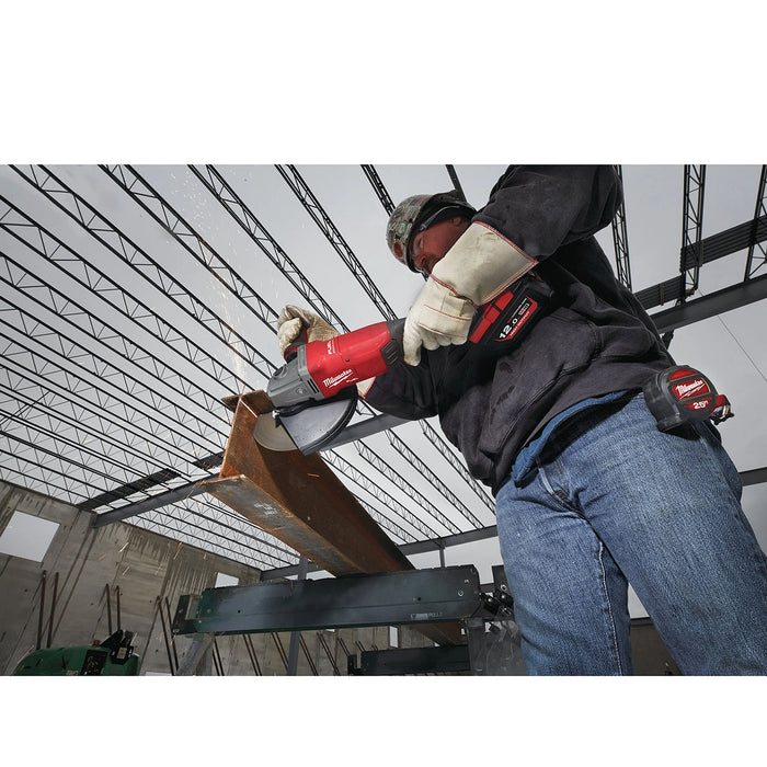 Máy mài góc Milwaukee M18 FLAG230XPDB dùng Pin 18V, đường kính lưỡi 230mm công tắc bóp