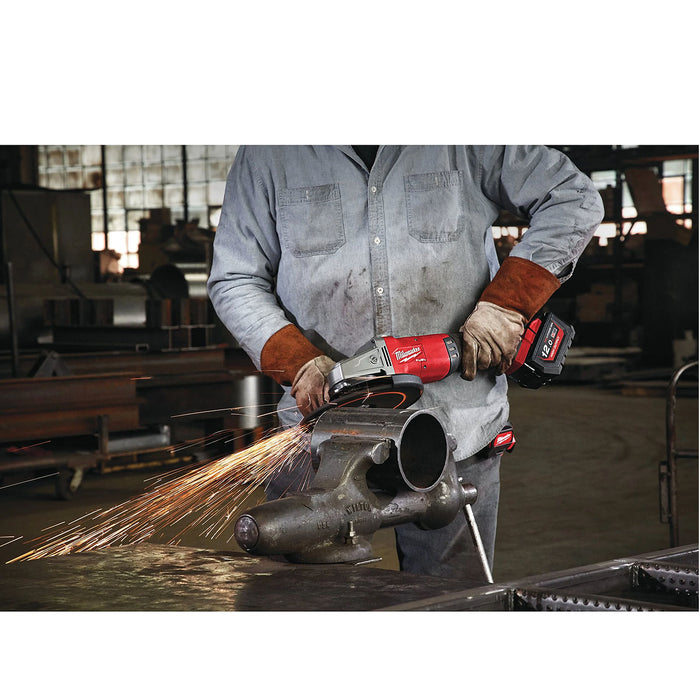 Máy mài góc Milwaukee M18 FLAG230XPDB dùng Pin 18V, đường kính lưỡi 230mm công tắc bóp