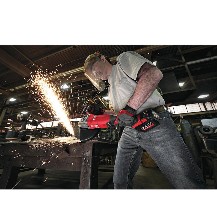 Máy mài góc Milwaukee M18 FLAG230XPDB dùng Pin 18V, đường kính lưỡi 230mm công tắc bóp