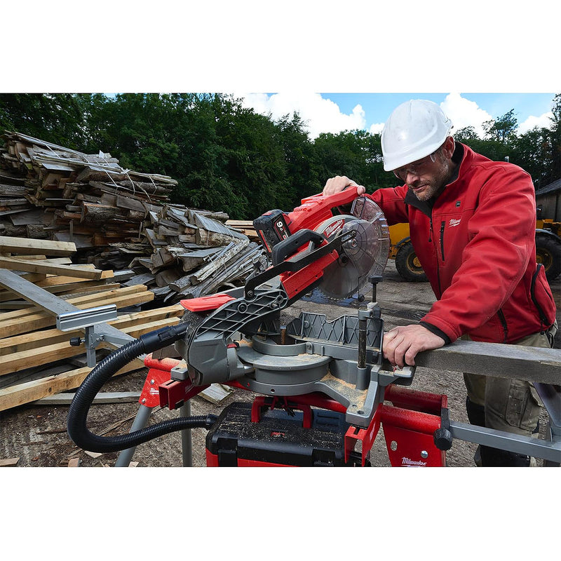 Máy cưa đa góc trượt Milwaukee M18 FMS254 dùng Pin 18V, đường kính lưỡi 254mm