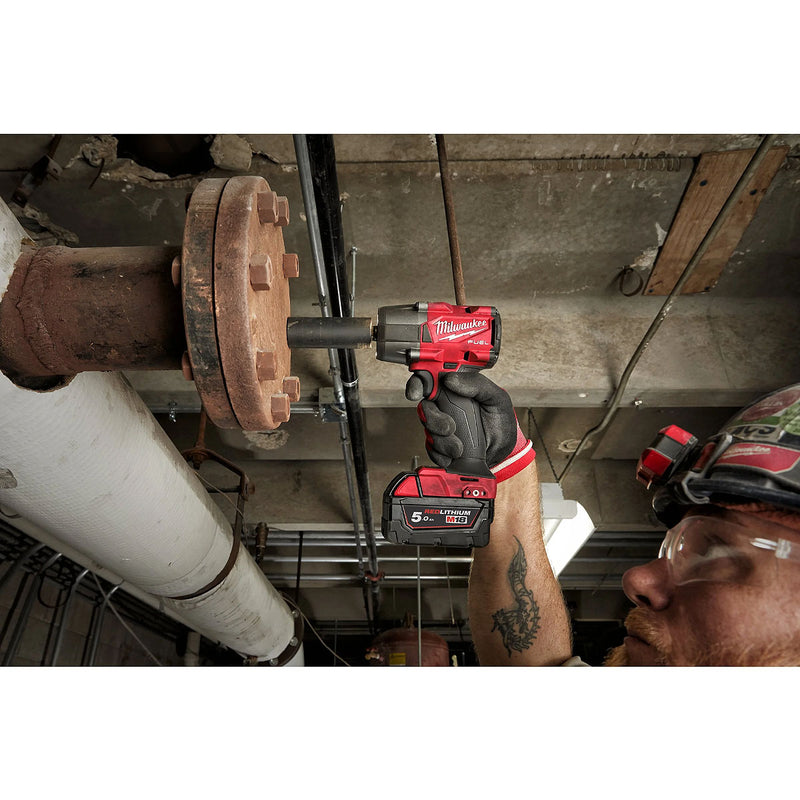 Máy siết bu lông Milwaukee M18 FMTIW2F12 dùng Pin 18V, cốt 1/2 inch