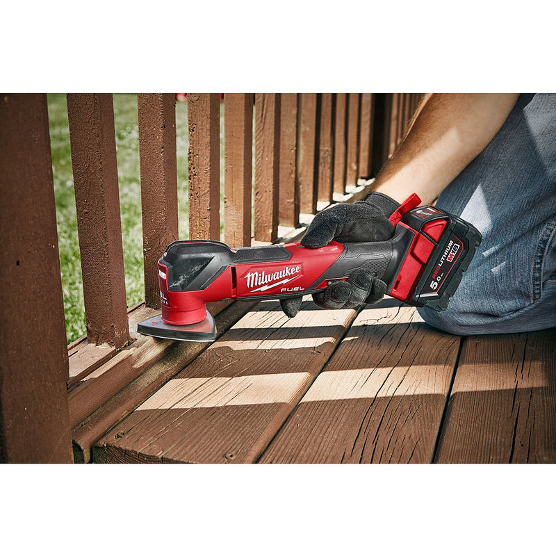 Máy cắt rung đa năng Milwaukee M18 FMT dùng Pin 18V, tiêu chuẩn lưỡi Starlock