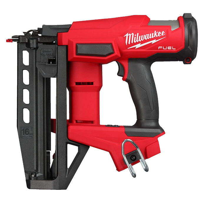 Máy bắn đinh chỉ trơn Milwaukee M18 FN16GS dùng Pin 18V, kích thước đinh 25 - 64mm, cở đinh 16Ga