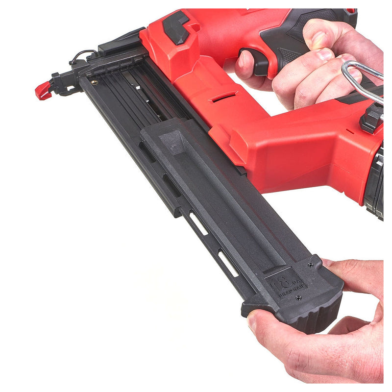 Máy bắn đinh chỉ trơn Milwaukee M18 FN18GS dùng Pin 18V, kích thước đinh 15 - 54mm, cở đinh 18Ga