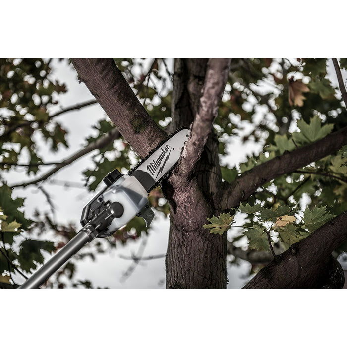 Bộ lưỡi cưa xích và trục truyền động Quik-Lok™ Milwaukee M18 FOPH-CSA chiều dài lam 254mm, dùng cho đầu máy làm vườn đa năng M18 FOPH