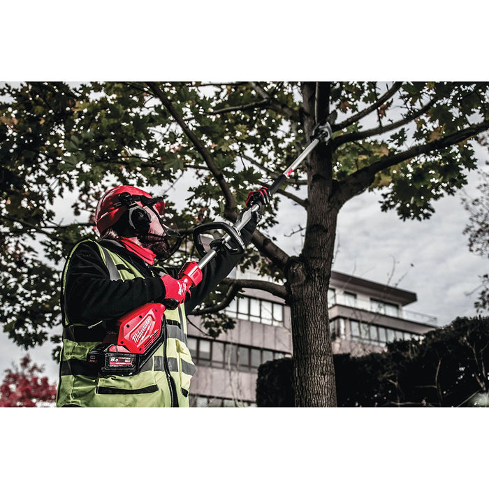 Bộ lưỡi cưa xích và trục truyền động Quik-Lok™ Milwaukee M18 FOPH-CSA chiều dài lam 254mm, dùng cho đầu máy làm vườn đa năng M18 FOPH