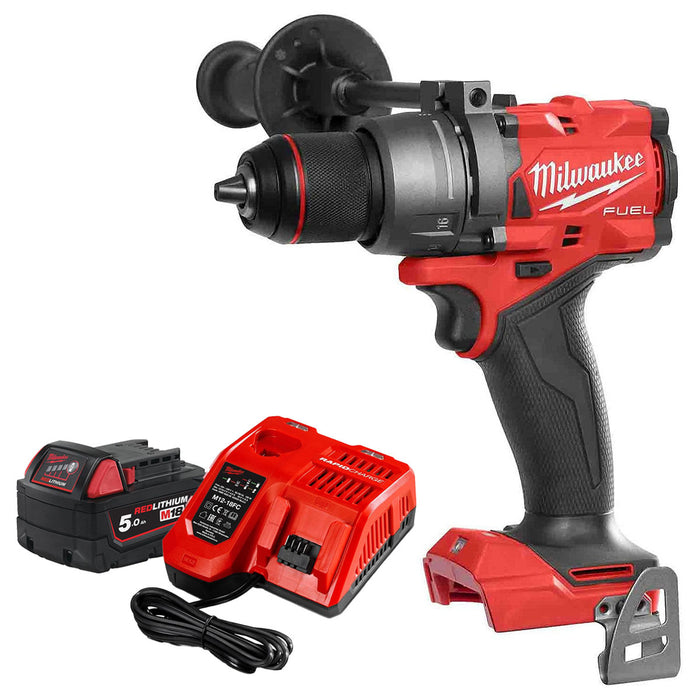 Bộ combo Máy khoan búa Milwaukee M18 FPD3  kèm 1 pin 5.0Ah và 1 sạc nhanh M12-18FC