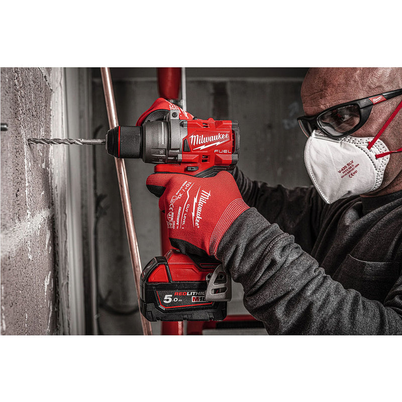 Máy khoan búa Milwaukee M18 FPD3 dùng Pin 18V, đầu kẹp 13mm