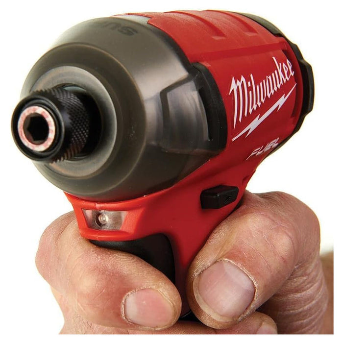 Máy vặn vít xung dầu Milwaukee M18 FQID dùng Pin 18V, đuôi lục giác 6.35mm (1/4 inch)