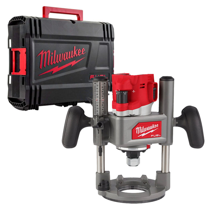 Máy phay Milwaukee M18 FR12 dùng Pin 18V, chấu bóp 1/4 inch, 1/2 inch, 6mm, 8mm, 12mm