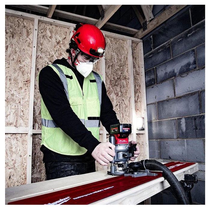 Máy phay Milwaukee M18 FR12 dùng Pin 18V, chấu bóp 1/4 inch, 1/2 inch, 6mm, 8mm, 12mm