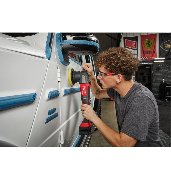 Máy đánh bóng lệch tâm Milwaukee M18 FROP15 dùng Pin 18V, đường kính đế 125mm