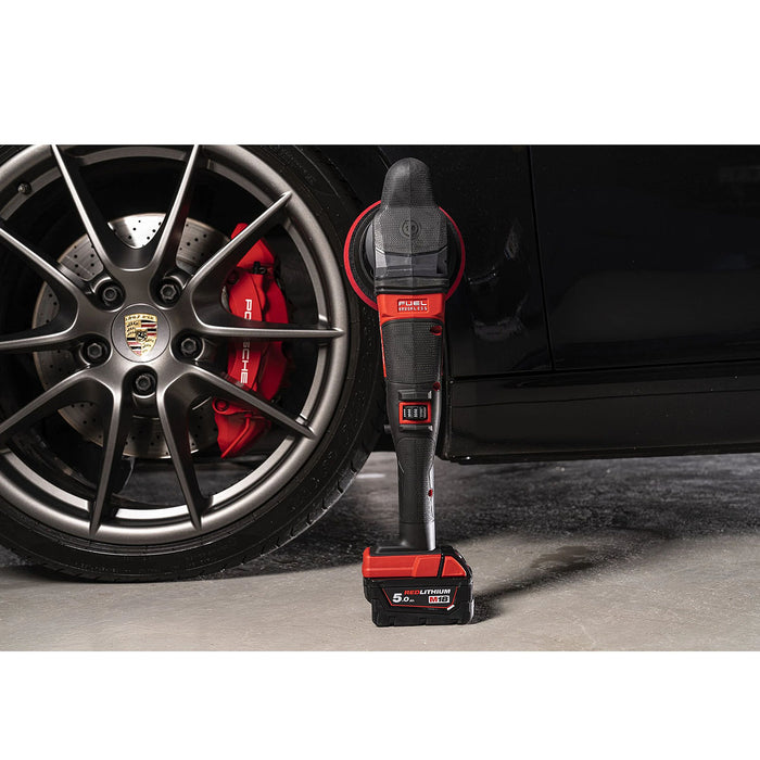 Máy đánh bóng lệch tâm Milwaukee M18 FROP15 dùng Pin 18V, đường kính đế 125mm