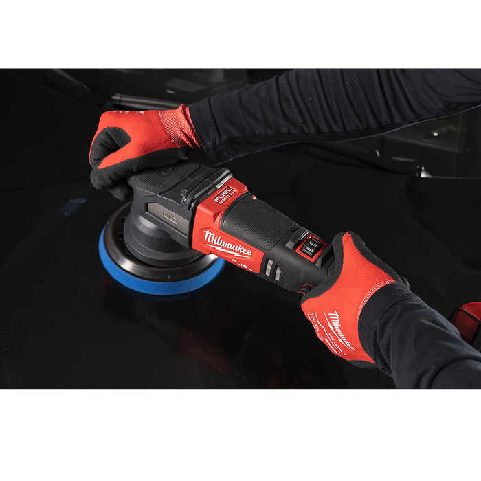 Máy đánh bóng lệch tâm Milwaukee M18 FROP21 dùng Pin 18V, đường kính đế 150mm