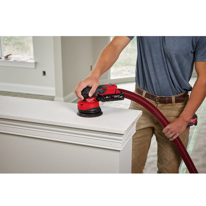 Máy chà nhám quỹ đạo tròn Milwaukee M18 FROS125 dùng Pin 18V, đường kính đế 125mm