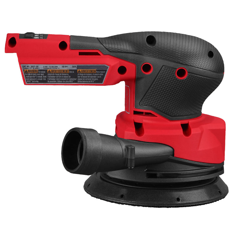Máy chà nhám quỹ đạo tròn Milwaukee M18 FROS125 dùng Pin 18V, đường kính đế 125mm