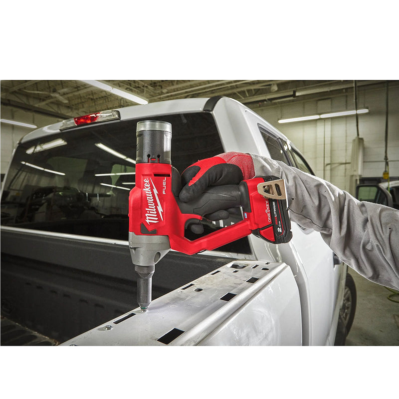 Máy tán đinh ri vê Milwaukee M18 FRT dùng Pin 18V, lực kéo 20kN