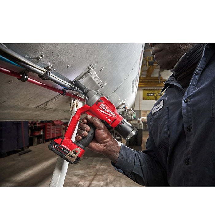 Máy tán đinh ri vê Milwaukee M18 FRT dùng Pin 18V, lực kéo 20kN