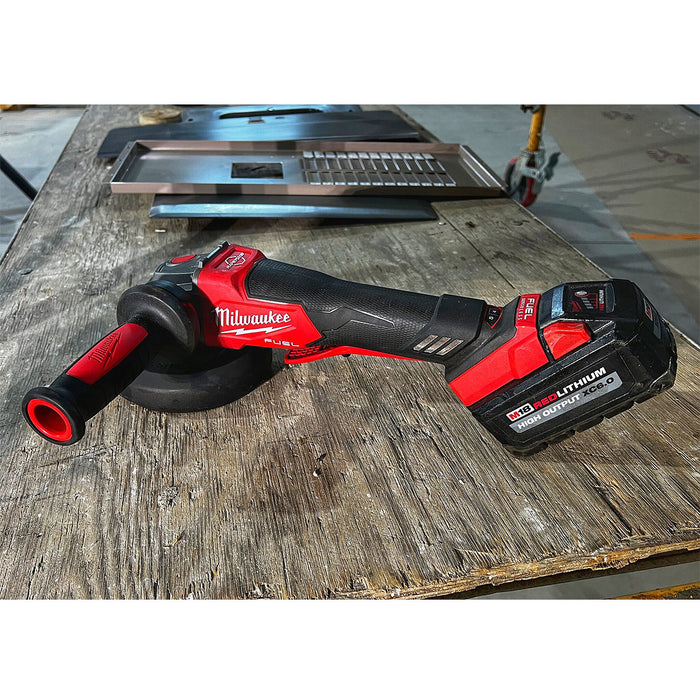 Máy mài góc Milwaukee M18 FSAGV100XPDB dùng Pin 18V, đường kính lưỡi 100mm, công tắc bóp