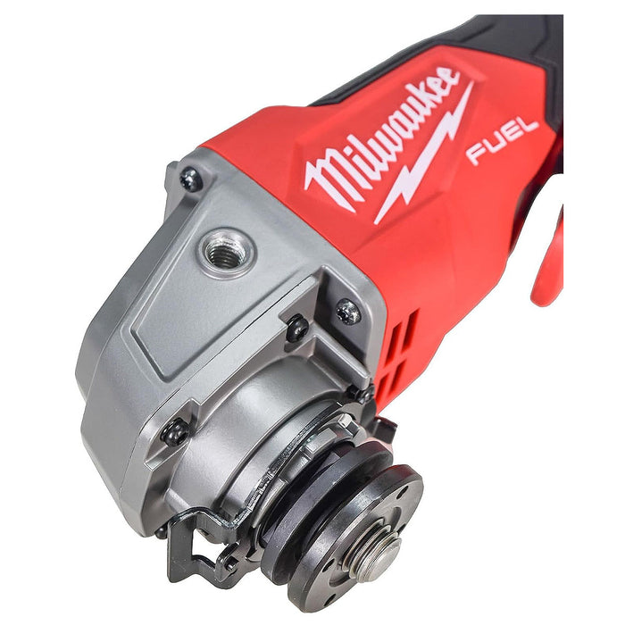 Máy mài góc Milwaukee M18 FSAGV100XPDB dùng Pin 18V, đường kính lưỡi 100mm, công tắc bóp