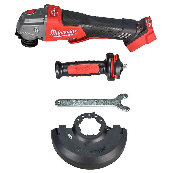 Máy mài góc Milwaukee M18 FSAGV100XPDB dùng Pin 18V, đường kính lưỡi 100mm, công tắc bóp