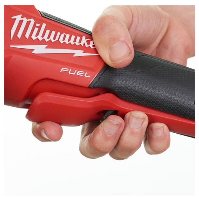 Máy mài góc Milwaukee M18 FSAGV100XPDB dùng Pin 18V, đường kính lưỡi 100mm, công tắc bóp