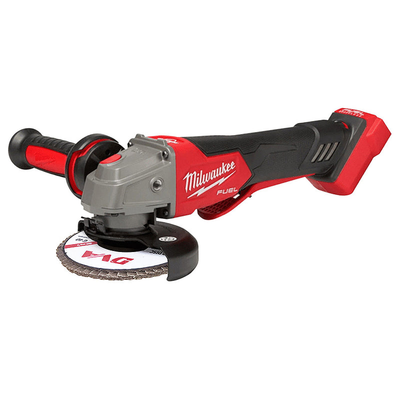 Máy mài góc Milwaukee M18 FSAGV100XPDB dùng Pin 18V, đường kính lưỡi 100mm, công tắc bóp